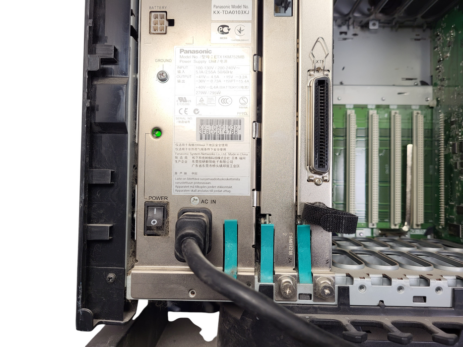 Panasonic KX-TDE600 w/ PRI23, DLC16, 2x CSIF, IPCEMPR,BUS-M READ