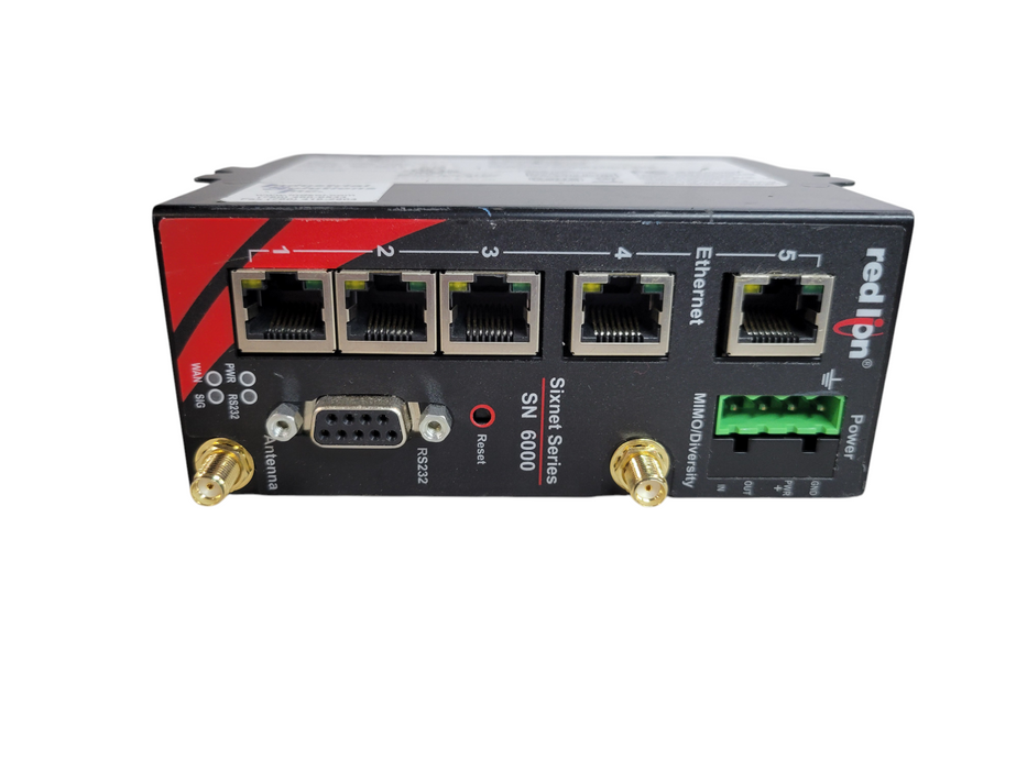 Red Lion Controls SN-6921-AM Sixnet SN-6921-AM,4G LTE 5 Ethernet,VPN