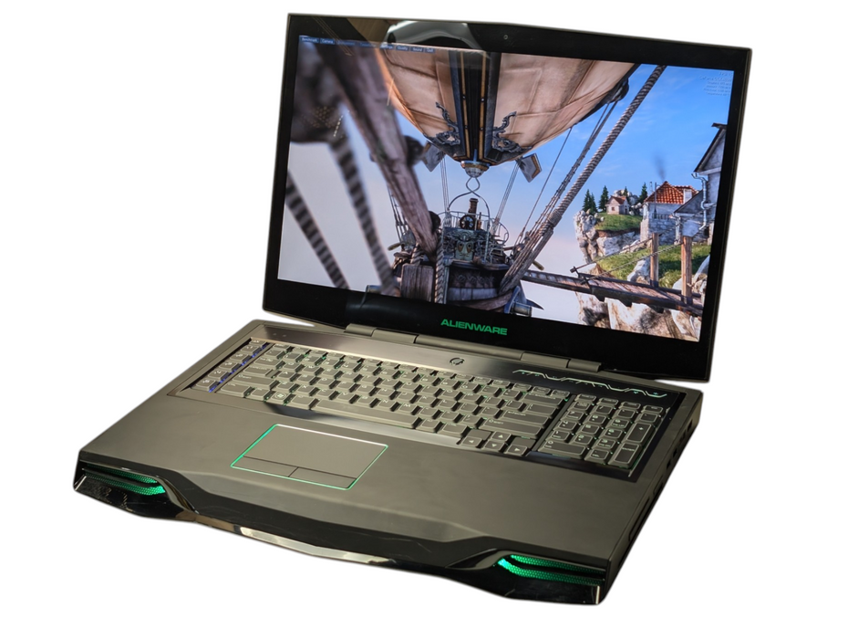 Alienware M18X R1 Intel Core i7-2720QM 24GB RAM 250GB SSD