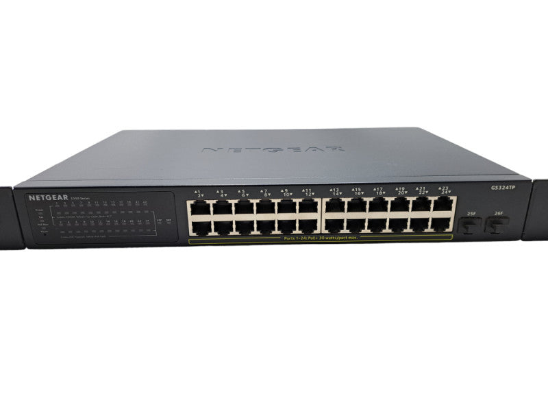 Netgear S350 Series GS324TP | 24-Port Smart Managed Pro PoE+ Switch