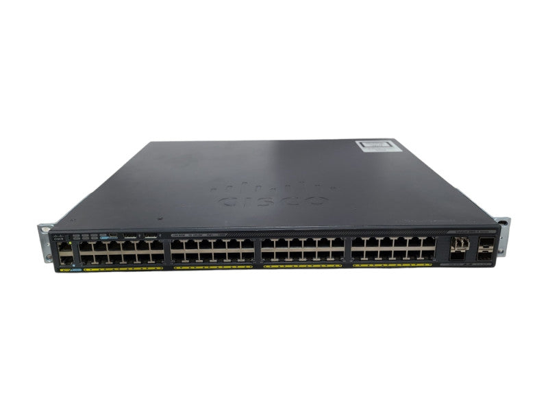 Cisco WS-C2960X-48FPS-L 48-Port Gigabit POE+ Switch