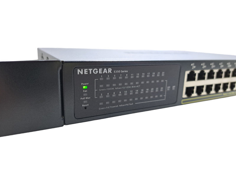 Netgear S350 Series GS324TP | 24-Port Smart Managed Pro PoE+ Switch