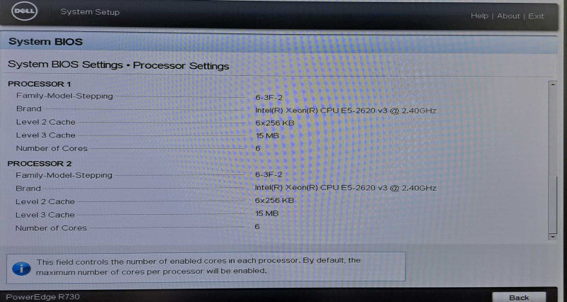 Dell R730 2U 8x 2.5\\" | 2x Xeon E5-2620 v3 @2.4GHz 6C, 96GB DDR4, H730 Mini