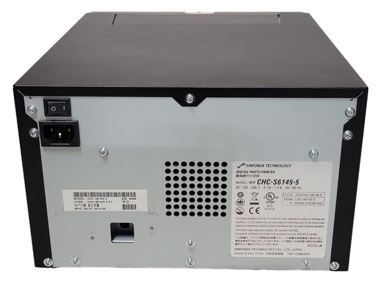 Sinfonia technology digital photo printer CHC-S6145-5, READ _