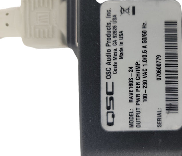 QSC Rave 160s-24 Digital Audio Router