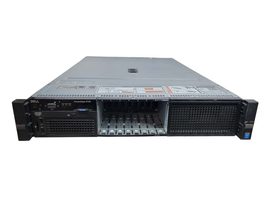 Dell PowerEdge R730 - 2x Xeon Silver E5-2680 v3 16GB DDR4 PERC H730 Mini 2x1100W