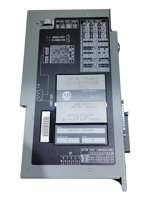 Allen Bradley 1785-L20B Ser. E PLC-5/20 Processor Module