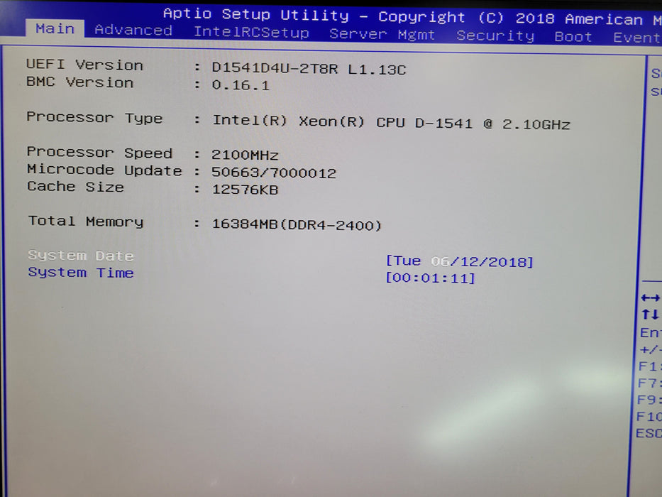 Datto S3P4000 - Xeon D-154116GB DDR4 NO HDD