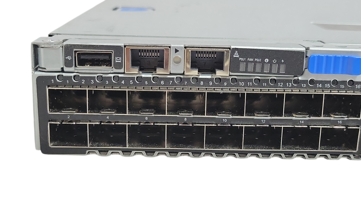 Quanta Computer IX8 56-Port Network Switch, 2x PSU, powers on, See detail