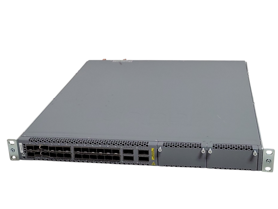 Juniper EX4600-40F-AFO 24x SFP+/SFP Ports 4x QSFP+ Ports 2x PSU, Powers on, READ