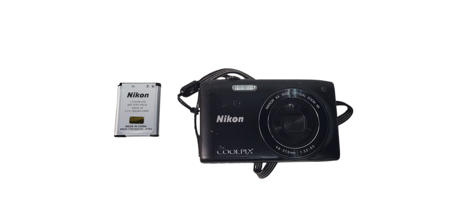 Nikon COOLPIX S3300  6x Zoom 16.0MP Digital Camera