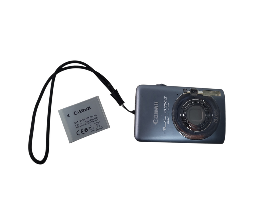 Canon PowerShot ELPH SD1200 IS Digital Camera | READ