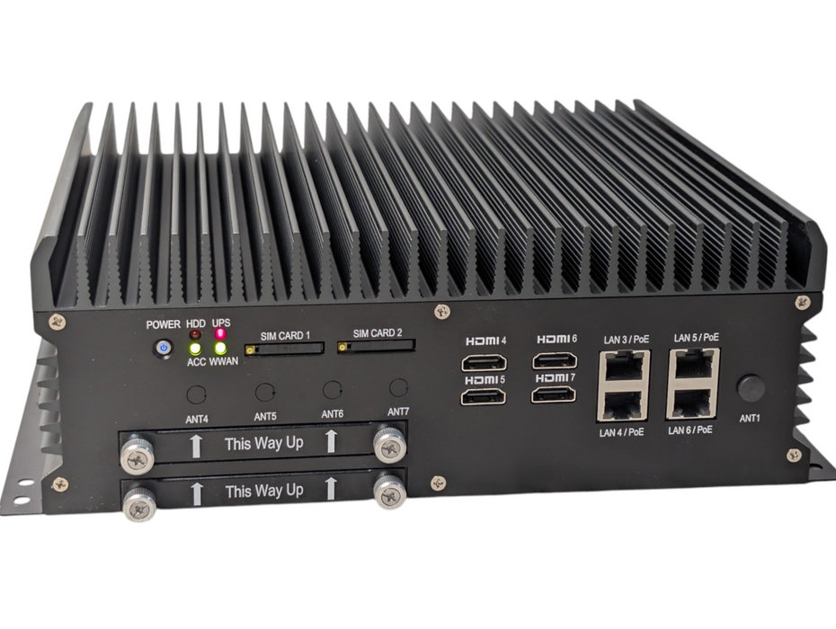 ABOX ABOX-5000G1-i7-BAT industrial fanless PC Intel Core i7 Please READ