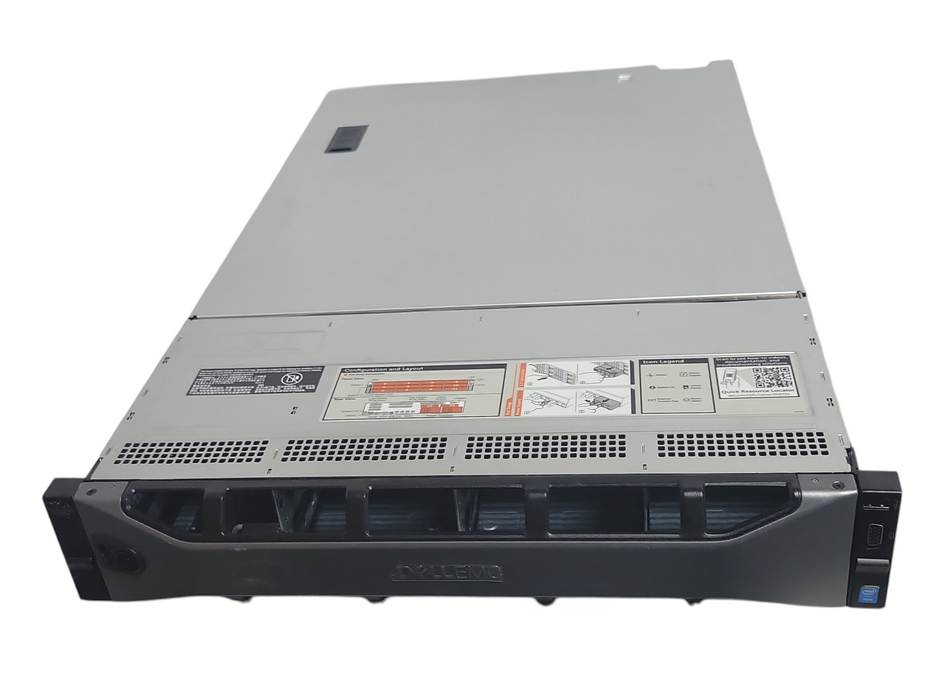 Dell R730xd 2U 24x2.5", 1x Xeon E5-2630 v3 16GB DDR4 PERC H730 Mini 2x PSU
