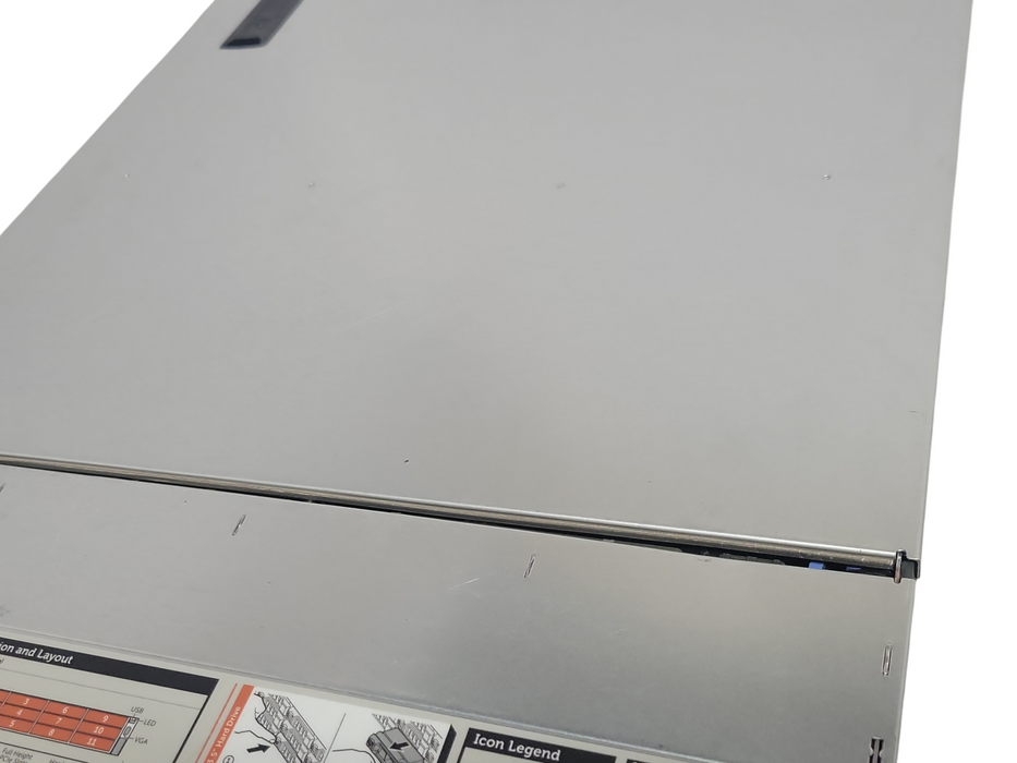Dell R730xd 2U 24x2.5", 1x Xeon E5-2630 v3 16GB DDR4 PERC H730 Mini 2x PSU