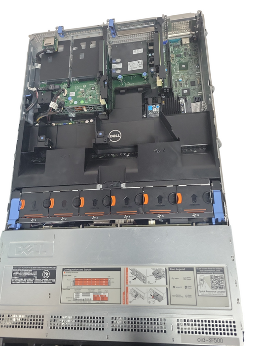 Dell R730xd 2U 24x2.5", 1x Xeon E5-2630 v3 16GB DDR4 PERC H730 Mini 2x PSU
