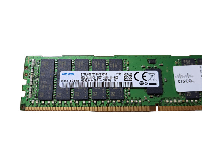 Samsung 32GB 2Rx4 PC4-2400T-RA1-11 | DDR4 Server Memory Q