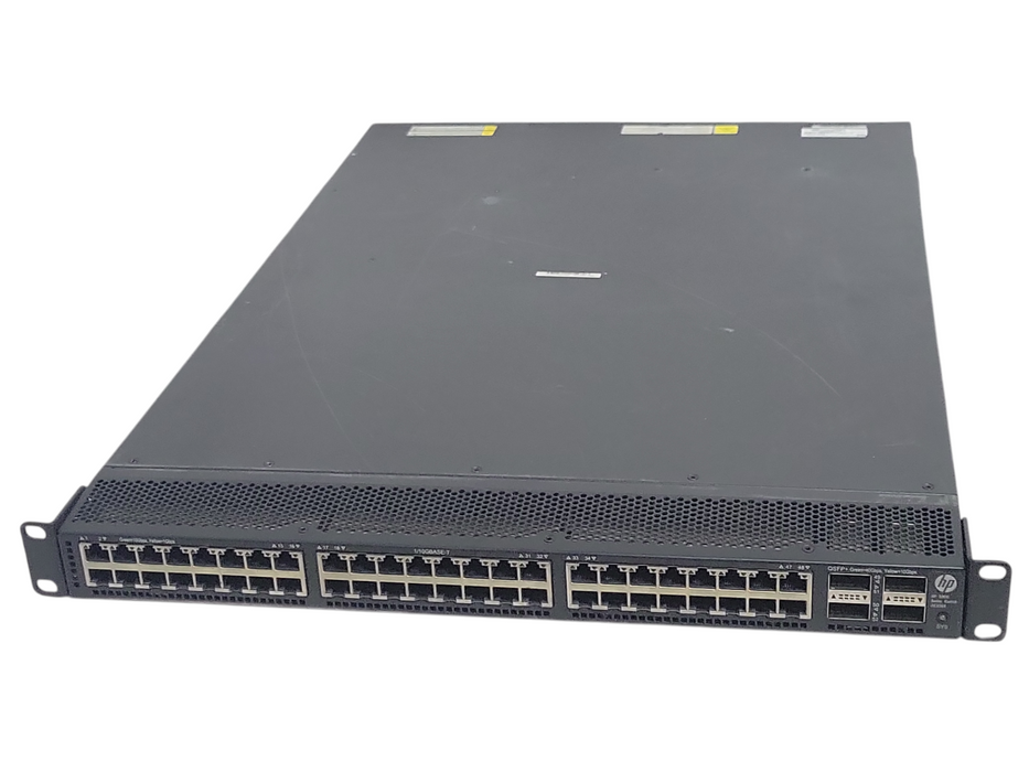 HPE 5900AF-48XGT-4QSFP+ Switch JG336A with Dual Power & Fans