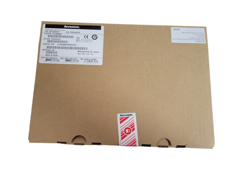 NEW - | LENOVO THINKPAD BASIC USB 3.0 DOCK | 4X10A06687 Q!