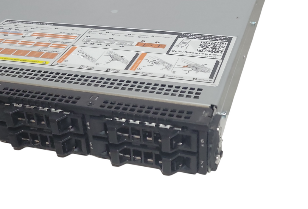 Dell PE R630 1U,  2x Xeon E5-2650 v4 2.20GHz, 16GB DDR4 H730 Mini  2x PSU, READ