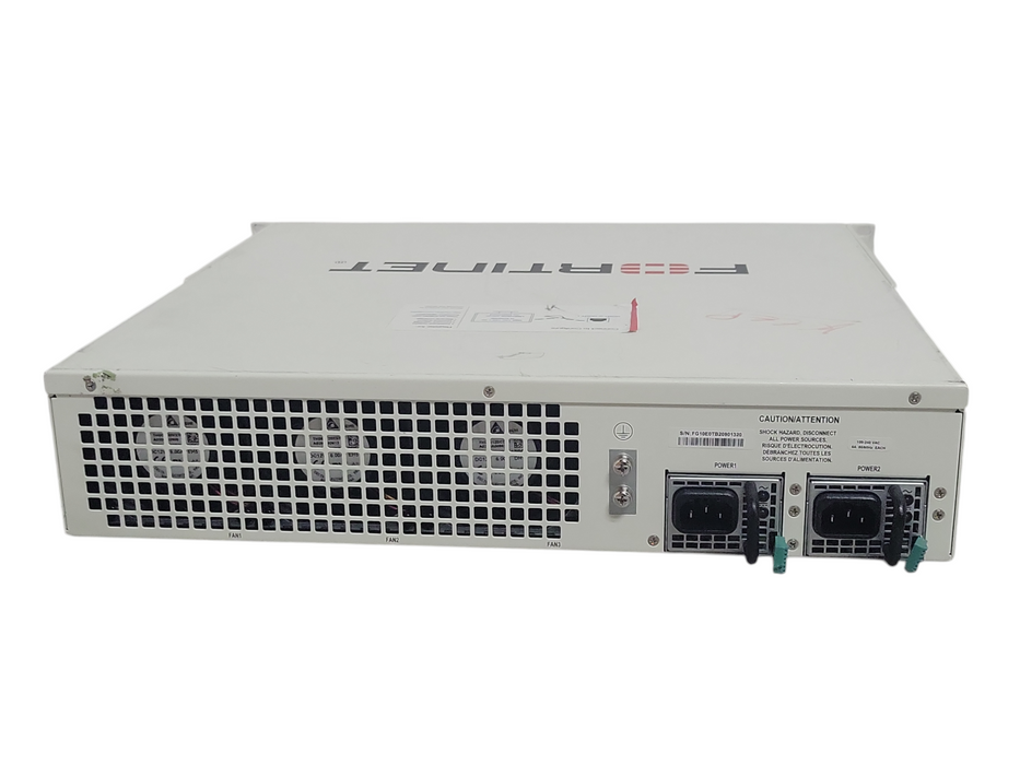Fortinet FG-1101E FortiGate-1101E 2x40G 4x25G 4x10G 24xGE Firewall, 2x PSU, READ