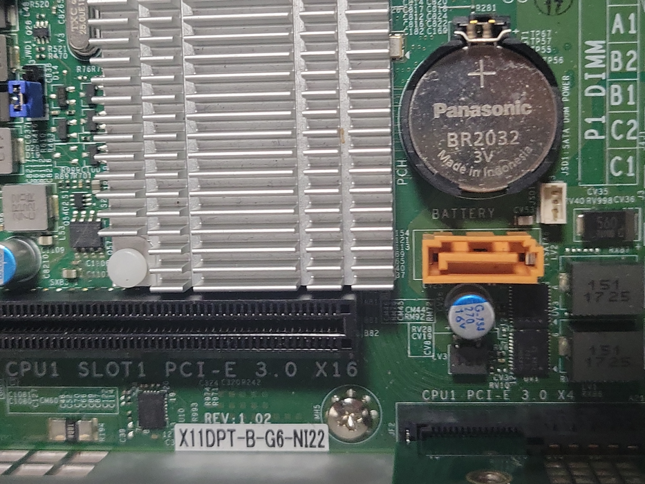 SuperMicro X11DPT-B-G6-NI22 Server Node Barebone, No CPU, No RAM