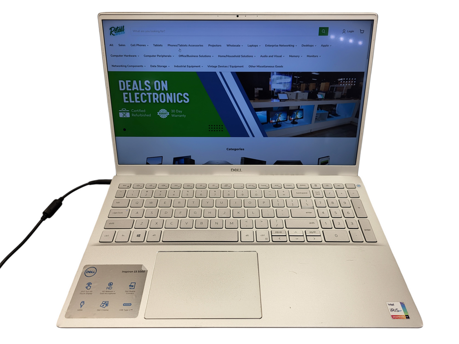 Dell Inspiron 15 5000 15.6" Touch Laptop i7-1165G7 12GB DDR4 512GB NVMe