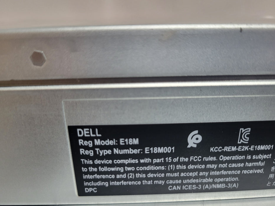 Dell EMC SC5020F Storage Array 2x E18M001 Controllers 128GB DDR4 2x PSU, READ