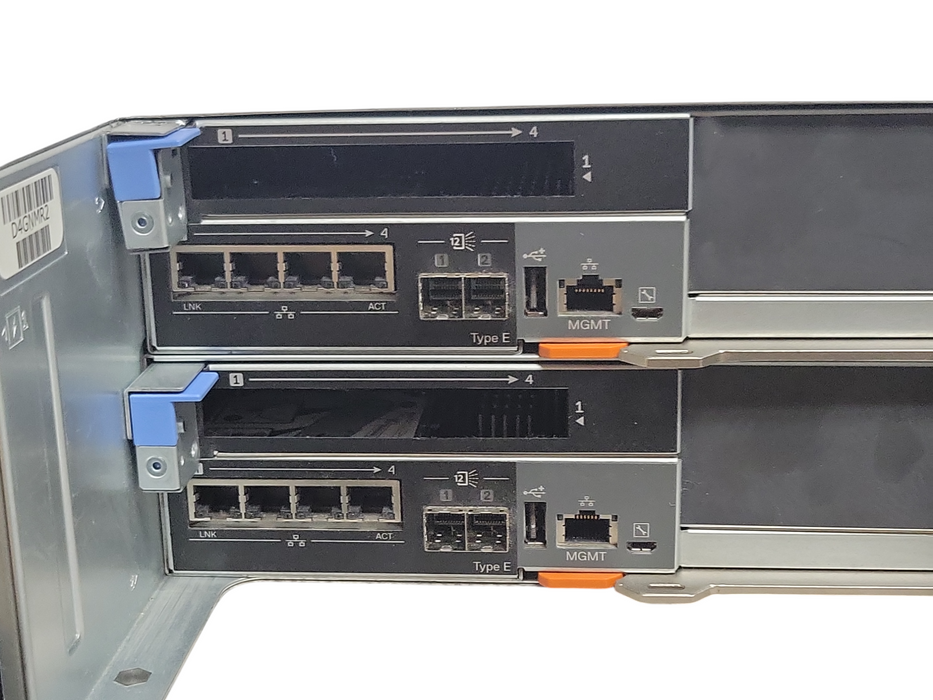 Dell EMC SC5020F Storage Array 2x E18M001 Controllers 128GB DDR4 2x PSU, READ