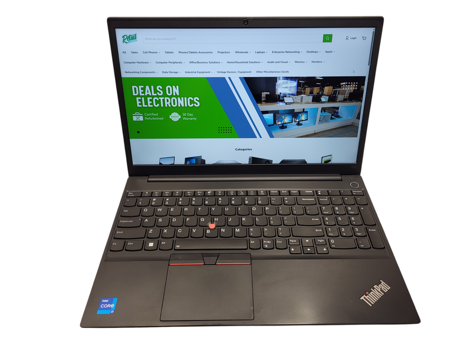 Lenovo ThinkPad E15 Gen2 - Core i7-1165G7 16GB DDR4 256GB NVMe READ