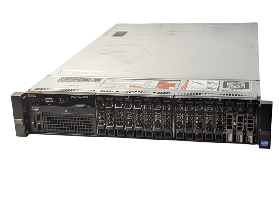 DELL PowerEdge R720 2x Intel Xeon E5-2643 0 128GB RAM