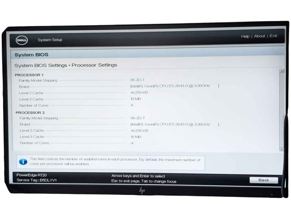 DELL PowerEdge R720 2x Intel Xeon E5-2643 0 128GB RAM