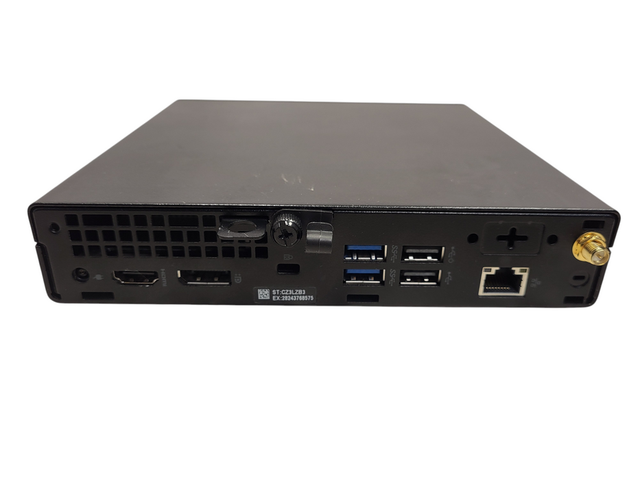 Dell OptiPlex 3080 Micro, i5-10500T 2.30GHz, 16GB DDR4, 256GB NVMe, wifi, No AC