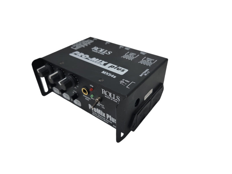 Rolls MX54s Pro Mix Plus 3 Channel Mic Mixer