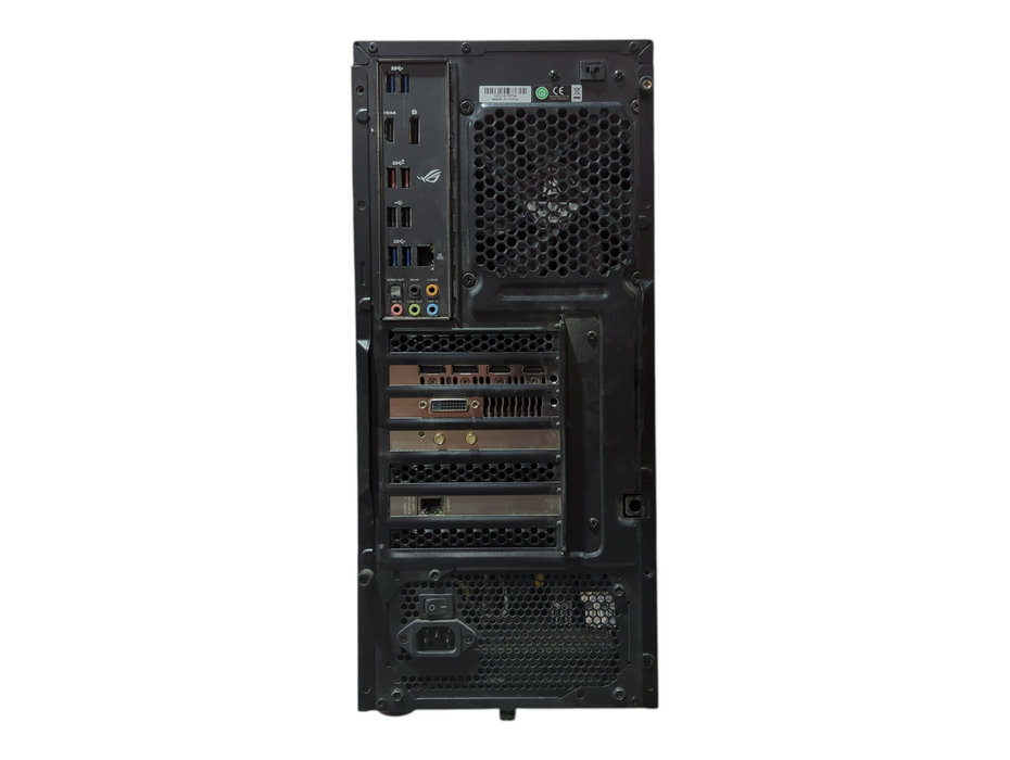 Custom PC, ROG STRIX B350-F Gaming, Ryzen 7 1700, 8GB DDR4, 256GB NVMe, GTX1060