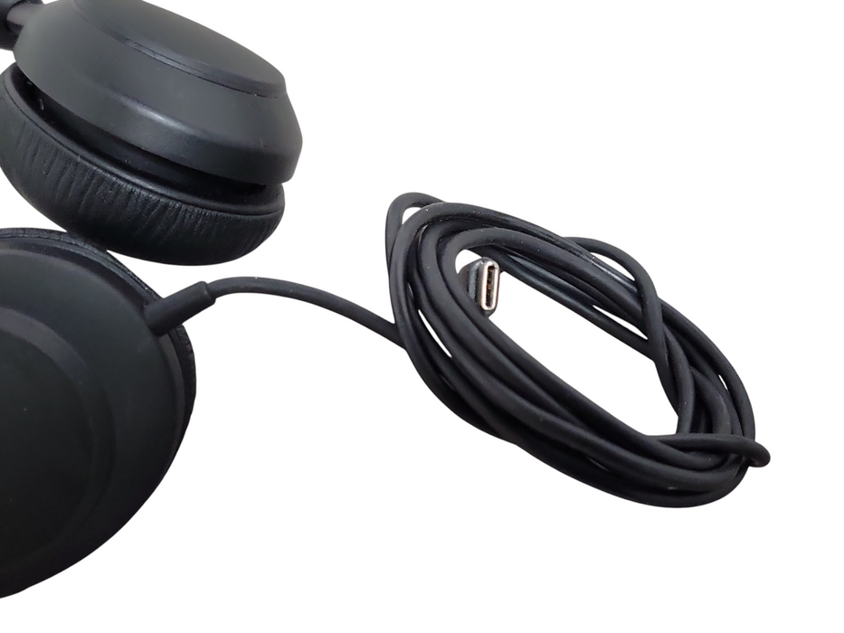 Jabra USB-C Wired Black Headphones with case