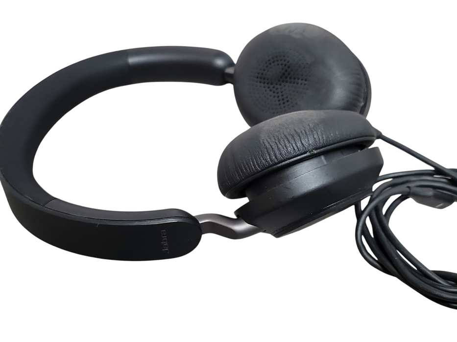 Jabra USB-C Wired Black Headphones with case