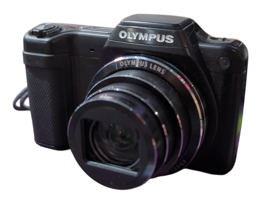 Olympus Stylus SZ-15 16.0MP Digital Camera w/ 32GB SD Card, Battery, Case