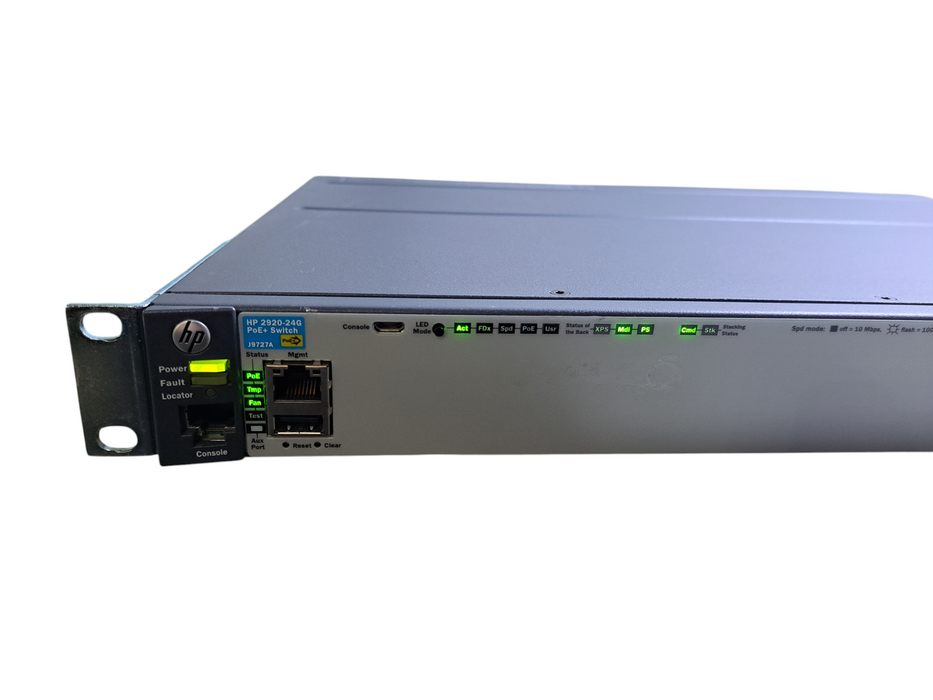 HP 2920-24G PoE+ J9727A | 24-Port Gigabit PoE+ Managed Switch w/J9733A Stacking