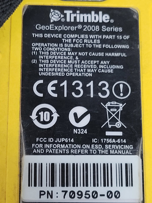 Lot of 2x Trimble Geo XH 2008 Series 70950-00, READ
