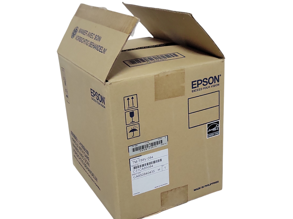 Open-Box Epson TM-T88V M244A Network port and USB port, With PWR Adapter.