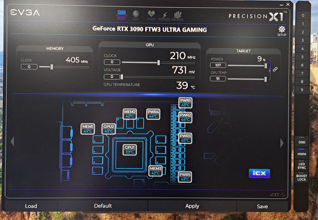 EVGA GeForce RTX 3090 FTW3 ULTRA 24GB GDDR6X Graphics Card