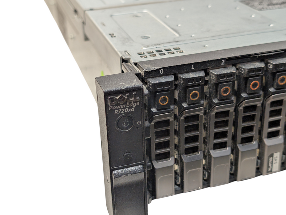 DELL PowerEdge R720xd 2x Intel Xeon E5-2680 0 64GB RAM 22x 300GB SAS HDDs