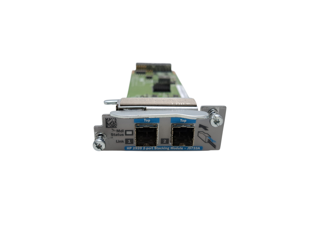 HPE Aruba Procurve 2920 Dual Port Stacking Module J9733A — retail.era