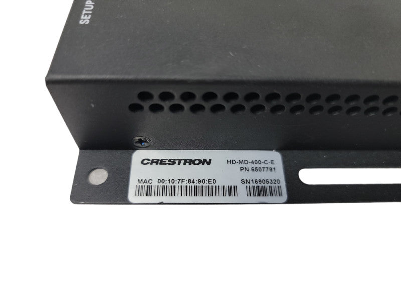 Crestron HD-MD-400-C-E Multiformat Switch And Receiver