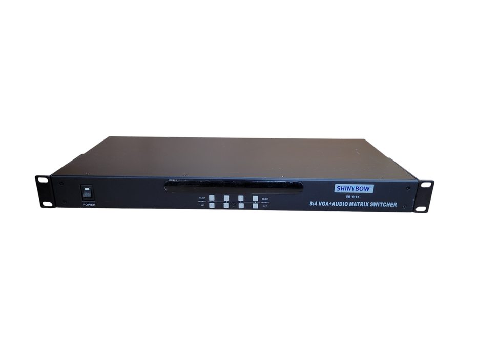 Shinybow SB-4184 8:4 VGA+AUDIO MATRIX SWITCHER