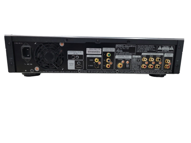 Sony BDP-S1 Blu-Ray Player Home Entertainment