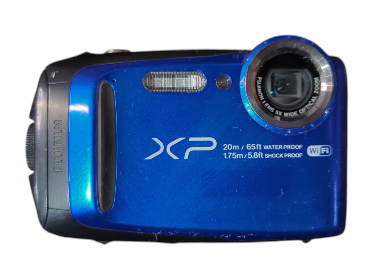 Fujifilm FinePix XP120 16.4MP Digital Camera Blue w/ Battery