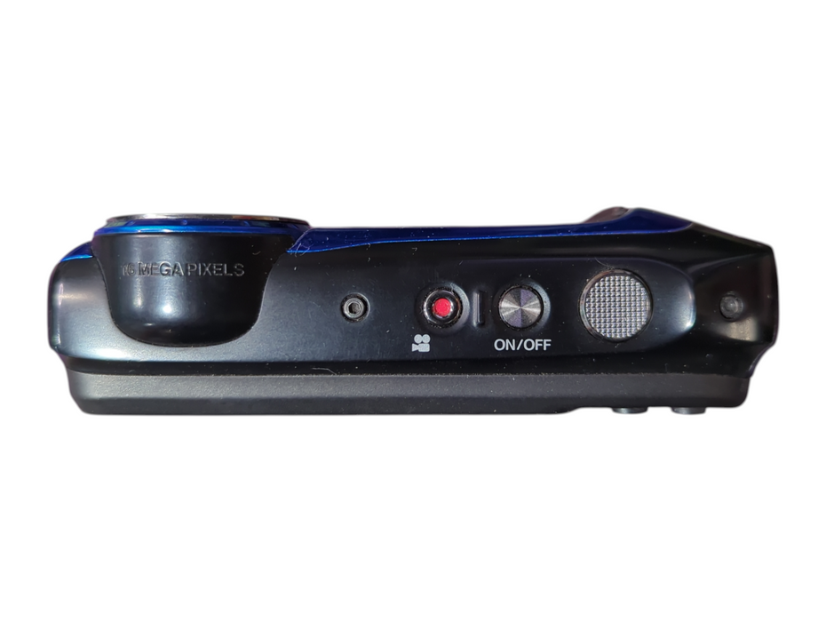Fujifilm FinePix XP120 16.4MP Digital Camera Blue w/ Battery