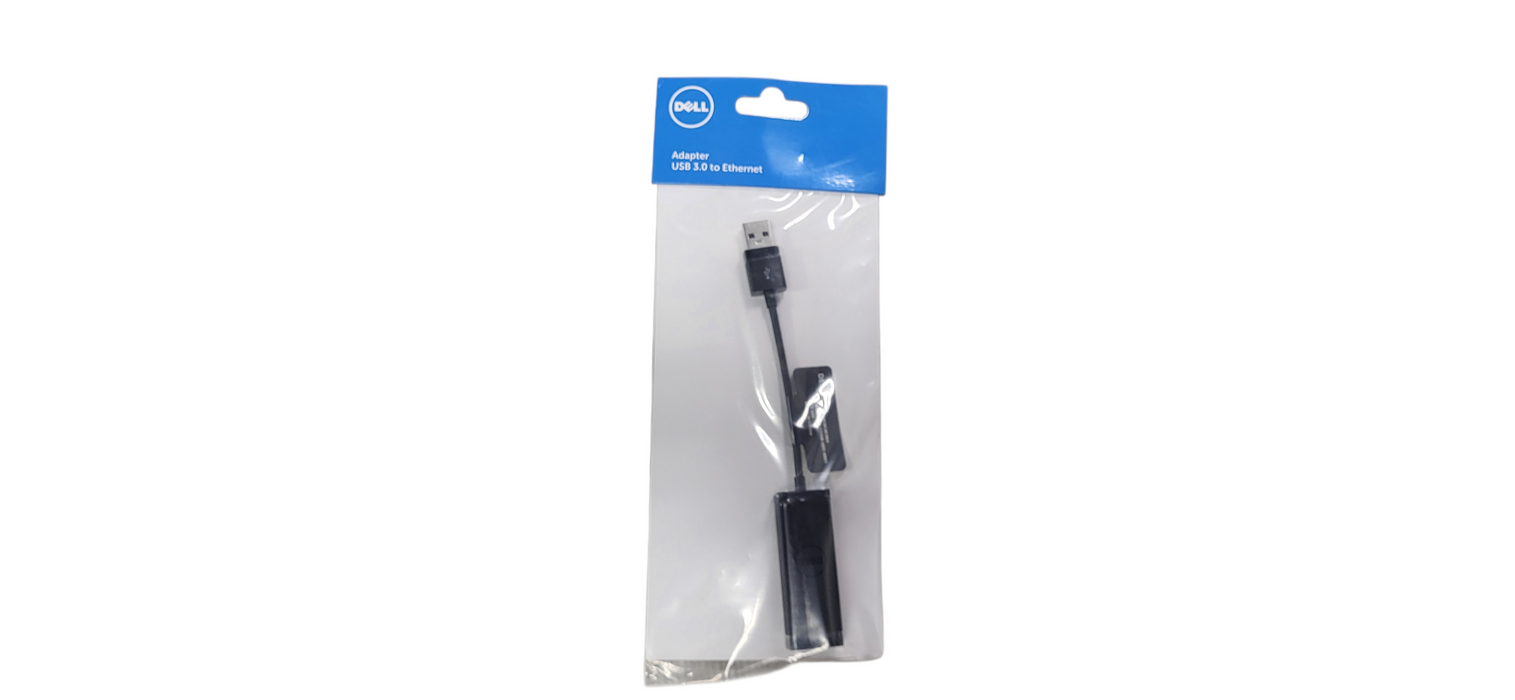 Dell FM76N USB 3.0 to RJ-45 Ethernet Adapter – Original Factory Sealed